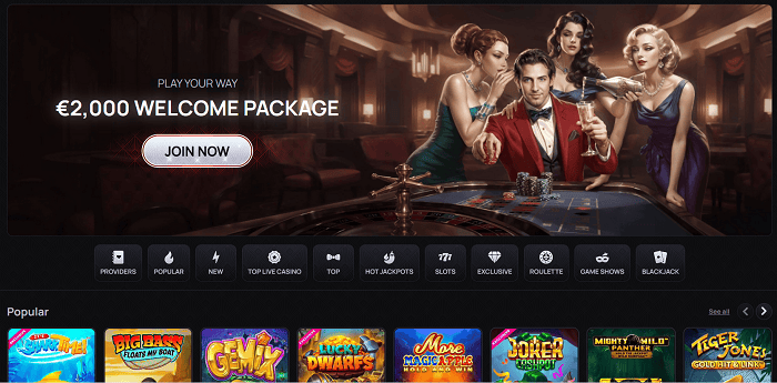 Casinova High Roller Bonus 