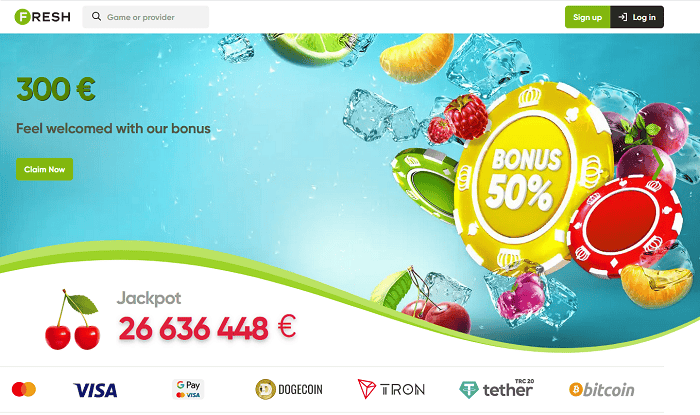 Fresh Casino Reload Bonuses, Cashback, Free Spins 